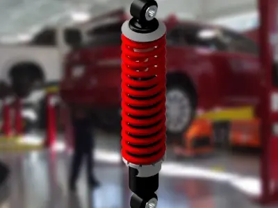 Shock Absorber 3D Model 3D model