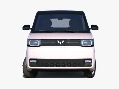 2023 Wuling Hongguang Mini EV Macaron  3D model
