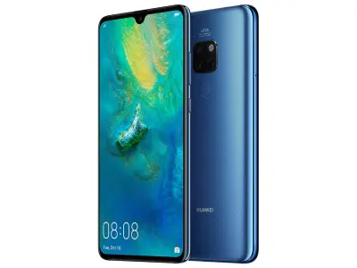 huawei mate 20 Midnight Blue Low-poly 3D model