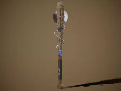 Blade Bat Low-poly 3D model