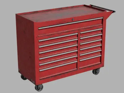 Tool Chest 3D model purchase