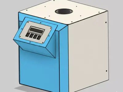 Steripot Laboratory Glass Bead Sterilizer 3D model