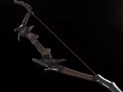 medieval fantasty weapon pack  Low-poly 3D model