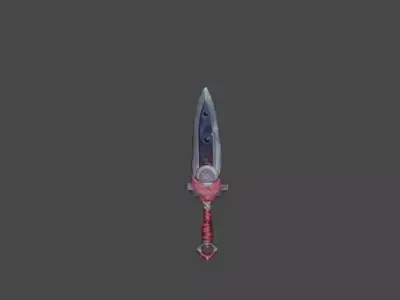 Zeloeman Sword A 58 Low-poly 3D model