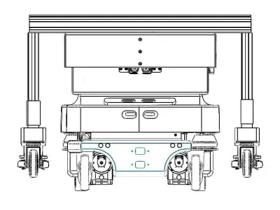 MiR100 Lift Top Module 3D model