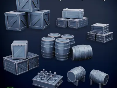 Orc Pirate Ship 3D print model