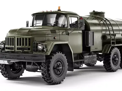 ZiL 131 ATZ-4 1975 3D model