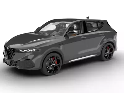 Alfa Romeo Tonale Veloce 2026 3d model 3D model