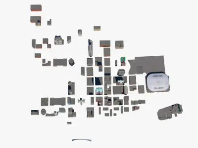 St Louis Cityscape 3D model
