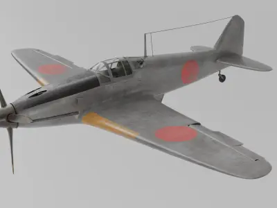  Kawasaki KI 61 Hien Military Aircraft 