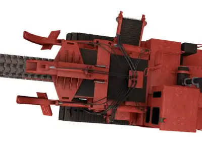Trencher Machine 3D model