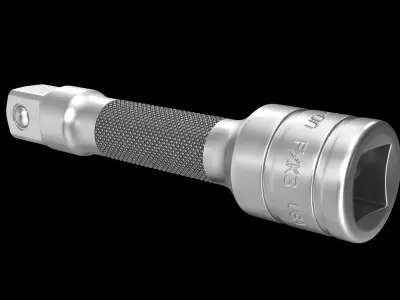 Socket Tool FXK3 Low-poly 3D model