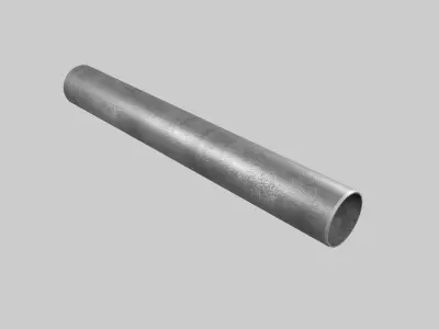 Steel pipes  3D model