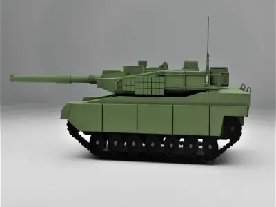  M1 A1 Abrams 3D model