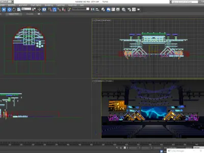 Stage Design  3D model order