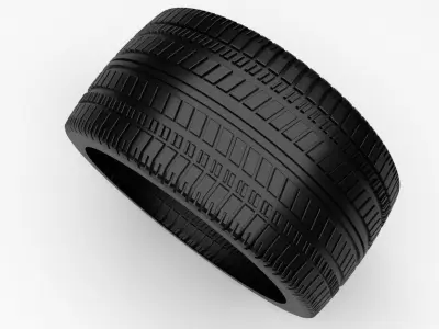 Car Wheel 3D model by erikyavrumyan