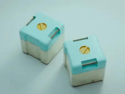 Box  storage Sci-fi  Medical Science  3D model