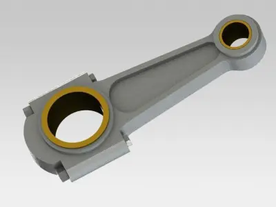 Protec 7-46 Connecting rod Free 3D model