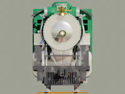 Southern Ps-4 Pacific 4-6-2 3D model