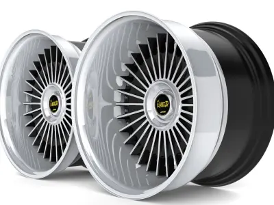WORK EMITZ  Wheels Version 2 3D model