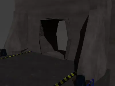 Space Dock Loading dock Shipping dock Free low-poly 3D model