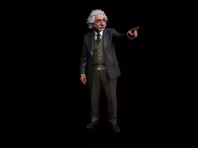 Einstein 3D model
