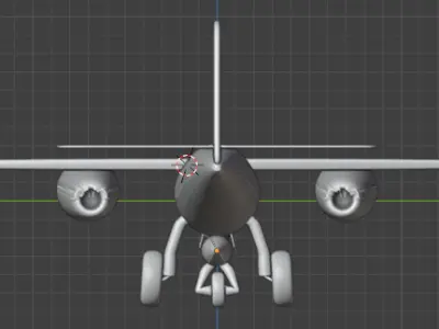Ar 234 Free low-poly 3D model