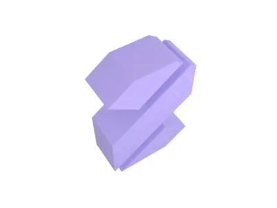 Sci-Fi Number 2 v1 003 Low-poly 3D model