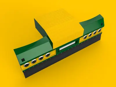 Back Bumper 3 3D model