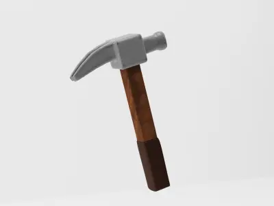 hammer 3D model 9