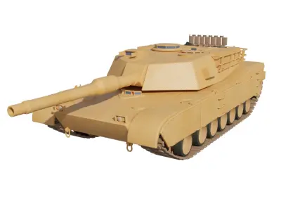 Main Battle Tank 3D model by TheHarryAli - PBR