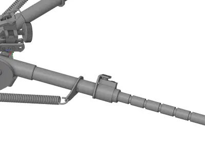 Harris 1A2-BR Bipod 3D model