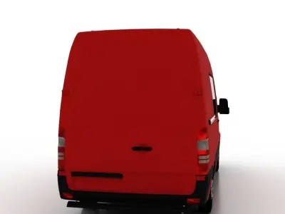 Mercedes Benz Sprinter L2H2 2015 Crew Van EU 3D model