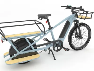 Decathlon Longtail R500 3D model
