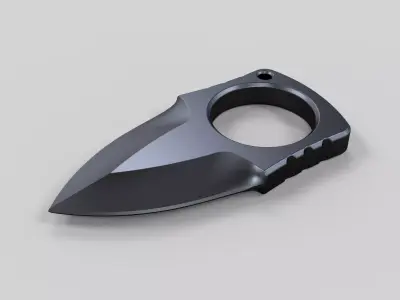 Ring dagger 3D model
