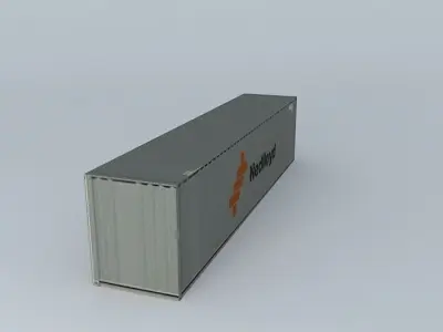 Nedlloyd Container 40 39; Free 3D model