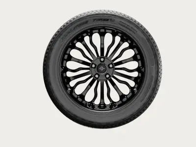 Wheel design 1 2023 3D model