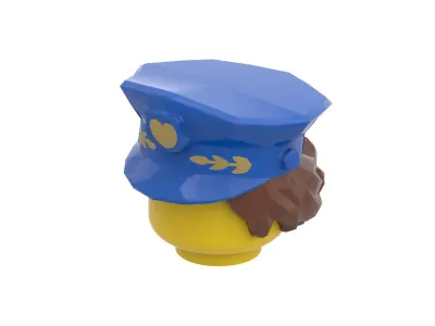 TwindBricks3D - Minifigure Hair pack 13 3D print model