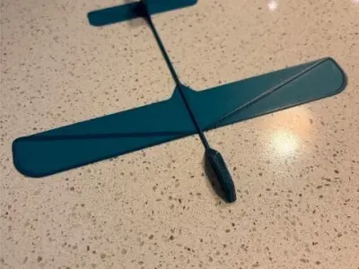 Plane glider 3D print model