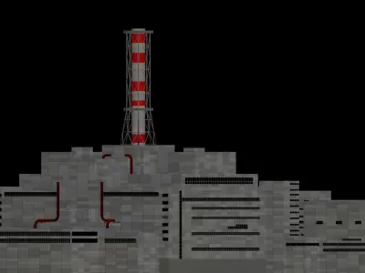 Chernobyl Nuclear Power Plant 3D model
