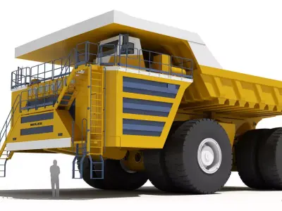 Belaz 75710 Mining Truck 3D model