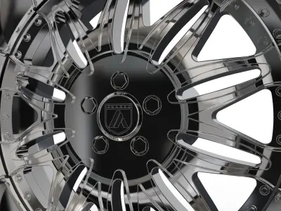 ASANTI AF151 WHEEL 3D MODEL 3D model