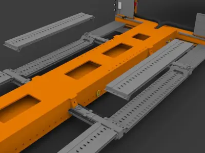 Gebr Recker SAN-A2-B1-C1-D1 3D model