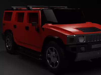 Hammer H2 Model Free 3D model