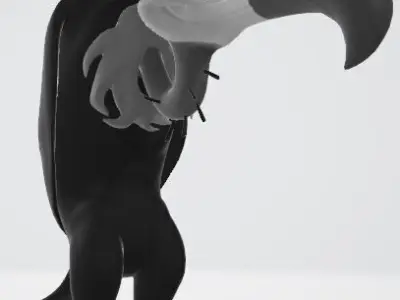 Vulture 3D model