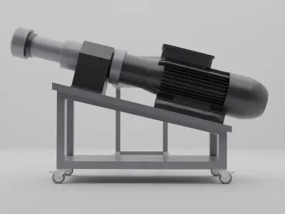 Color Extruder Machine 3D model