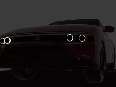 2027 Dodge Journey GT Free 3D model