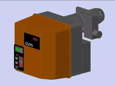 Burner CUENOD P300 C75 GX507 3D model