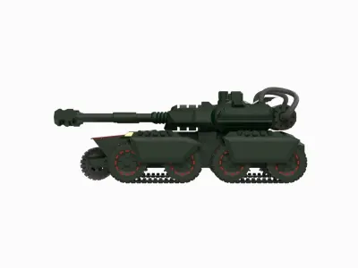 APOCALYPSE TANK Free 3D print model