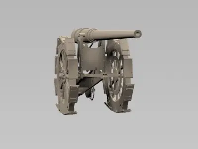 gun bomb 3D model